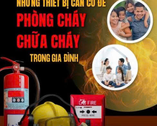Top 5 thiết bị PCCC cho gia đình & Căn Hộ Chung Cư