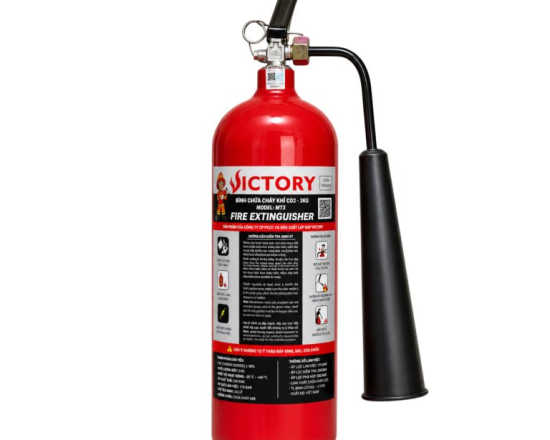 Bình Chữa Cháy CO2 3kg (MT3) – Giải Pháp Dập Lửa Thiết Bị Điện