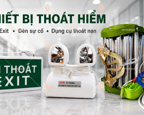 Danh Mục Thiết Bị PCCC Bắt Buộc Phải Có Cho Nhà Trọ, Cửa Hàng 2026