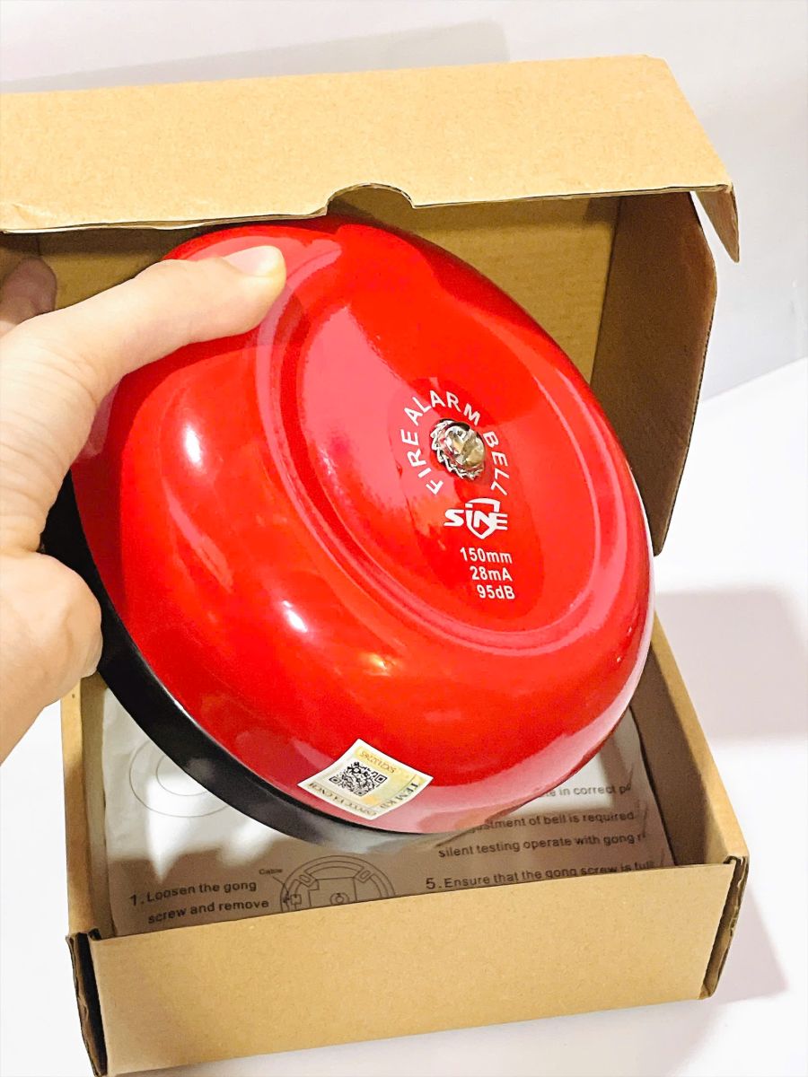 CHUÔNG BÁO CHÁY 6 INCH 24V SINE
