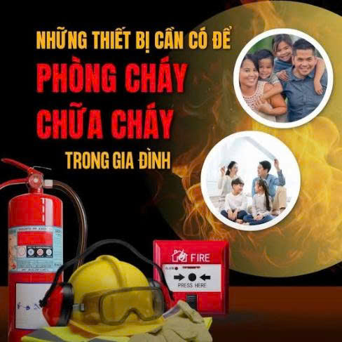 thiết bị PCCC cho gia đình