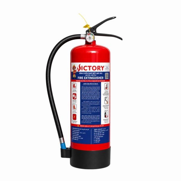 Bình chữa cháy bột ABC 4Kg – Victory