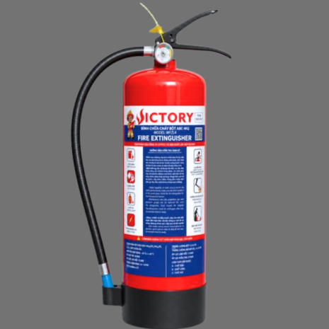 Bình chữa cháy bột ABC 4Kg – Victory (Tem kiểm định)