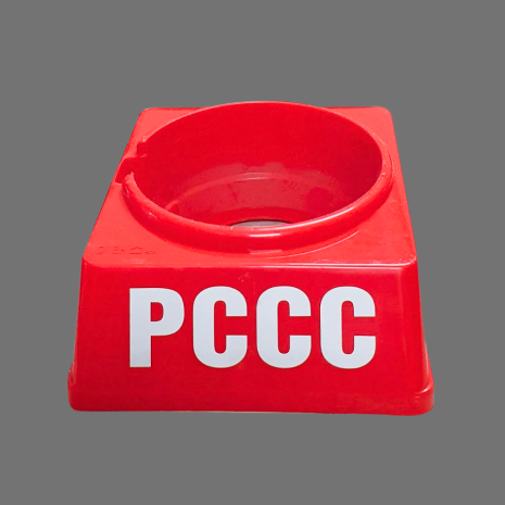 Kệ nhựa đơn đựng bình chữa cháy PCCC