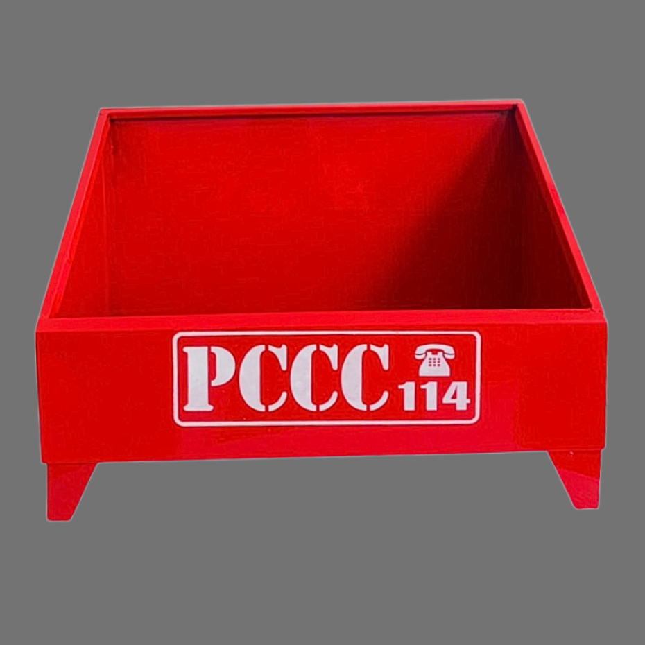 Kệ sắt đôi đựng bình chữa cháy PCCC